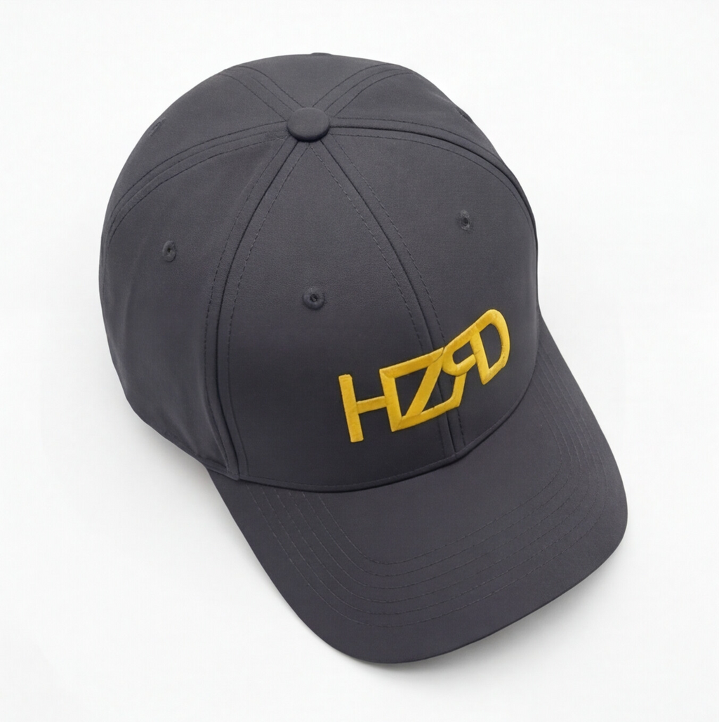HZRD Waterproof Cap Dark Grey - front view