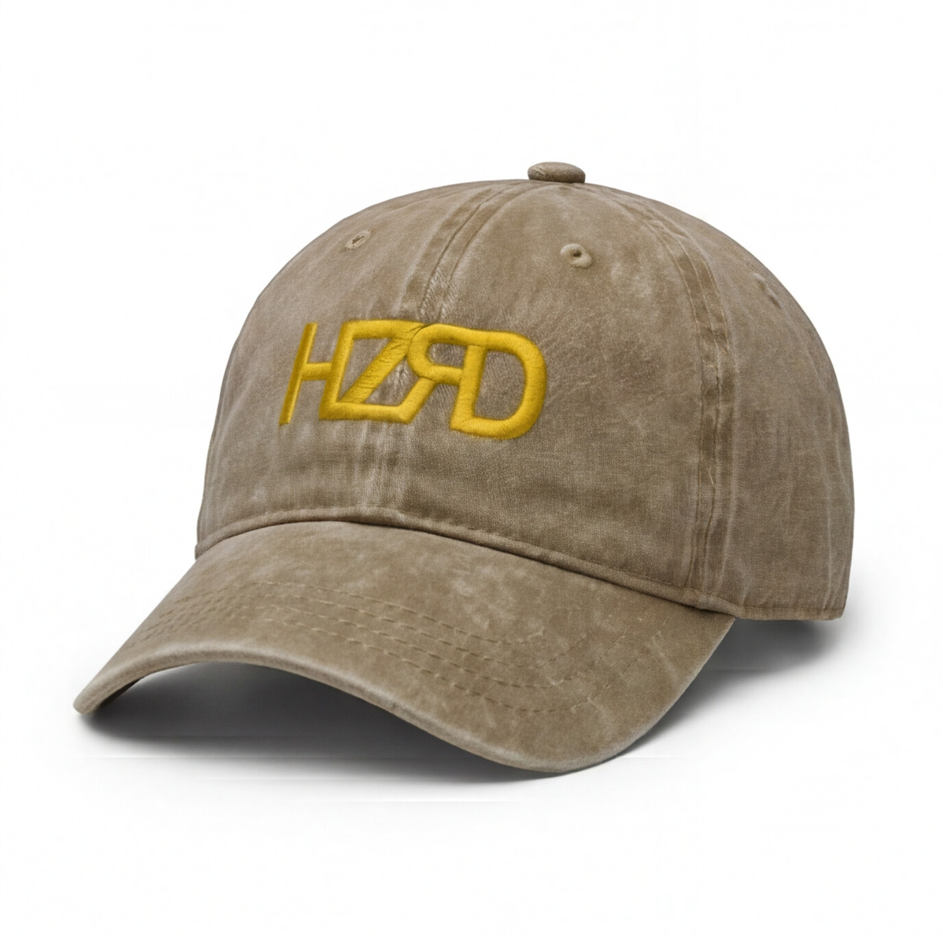 HZRD Washed Cap Beige