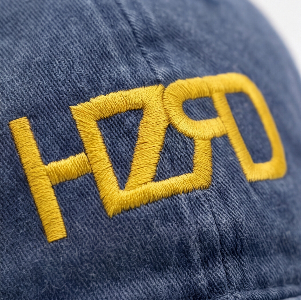 HZRD Washed Cap Blue