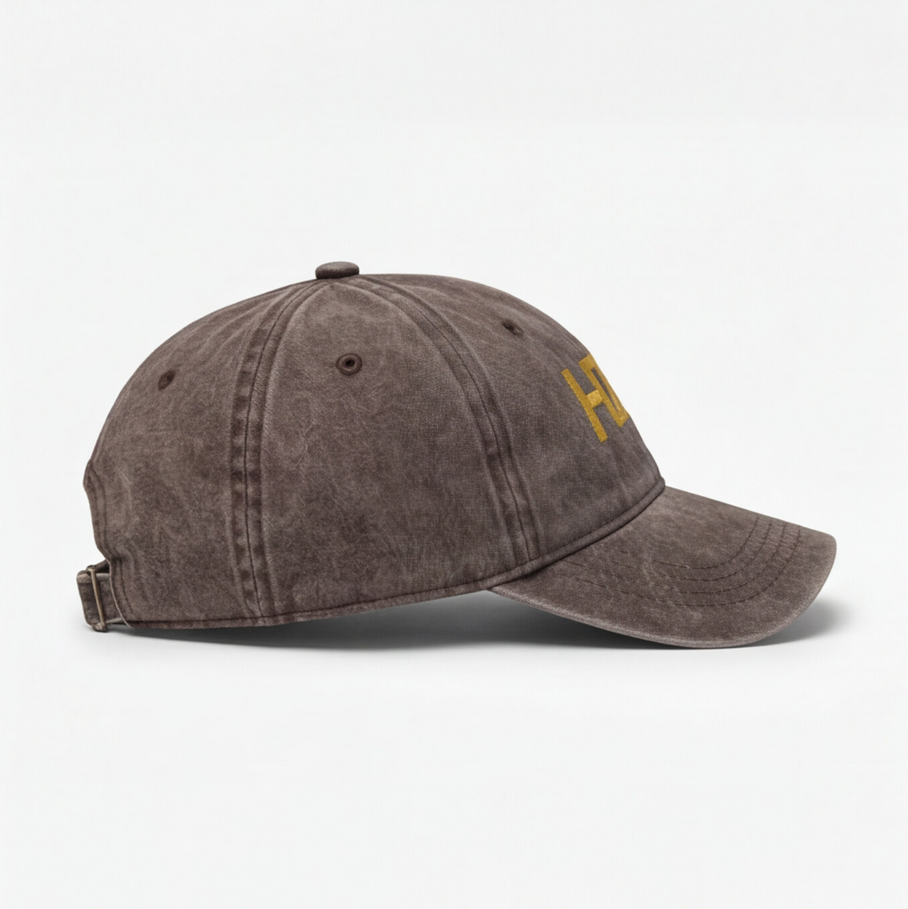 HZRD Washed Cap Brown