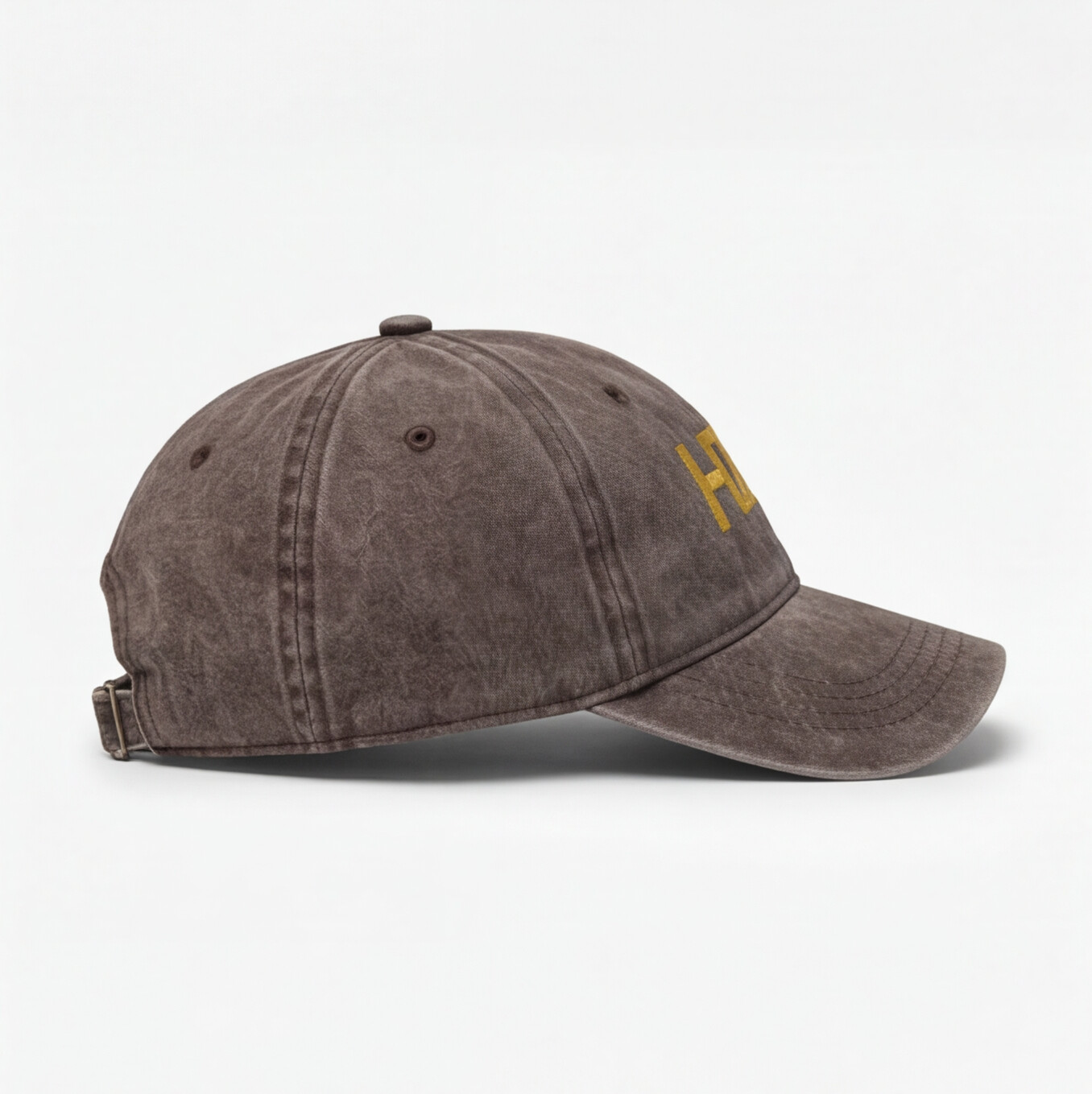HZRD Washed Cap Brown