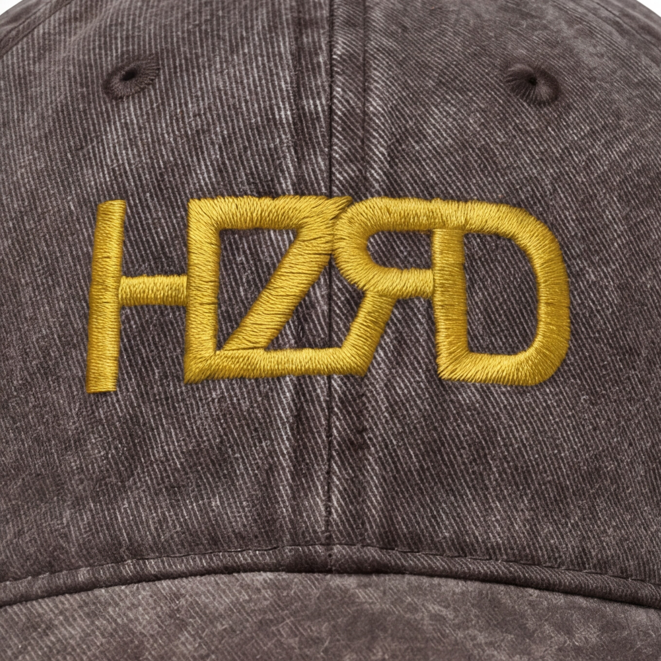 HZRD Washed Cap Brown