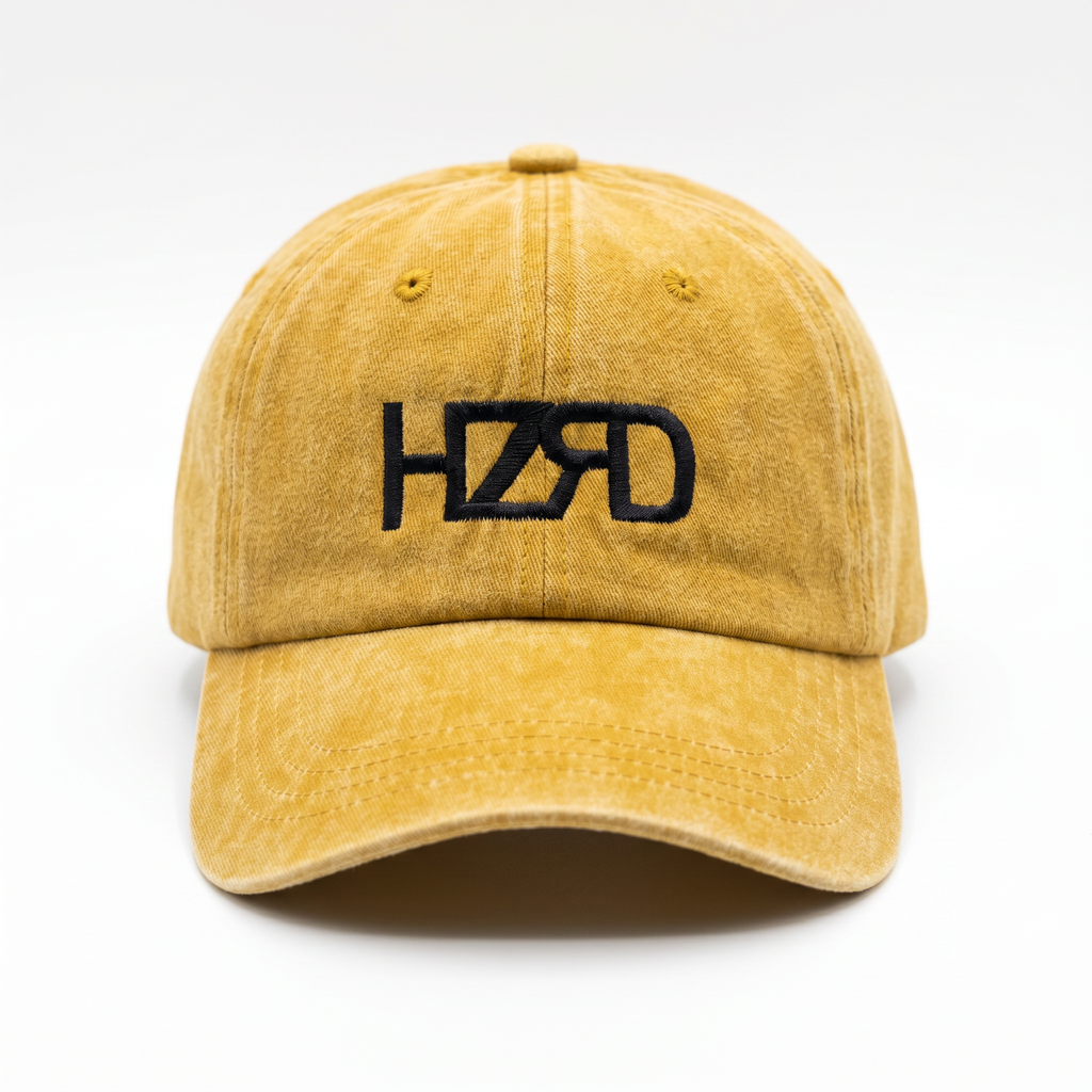 HZRD Washed Cap Mustard
