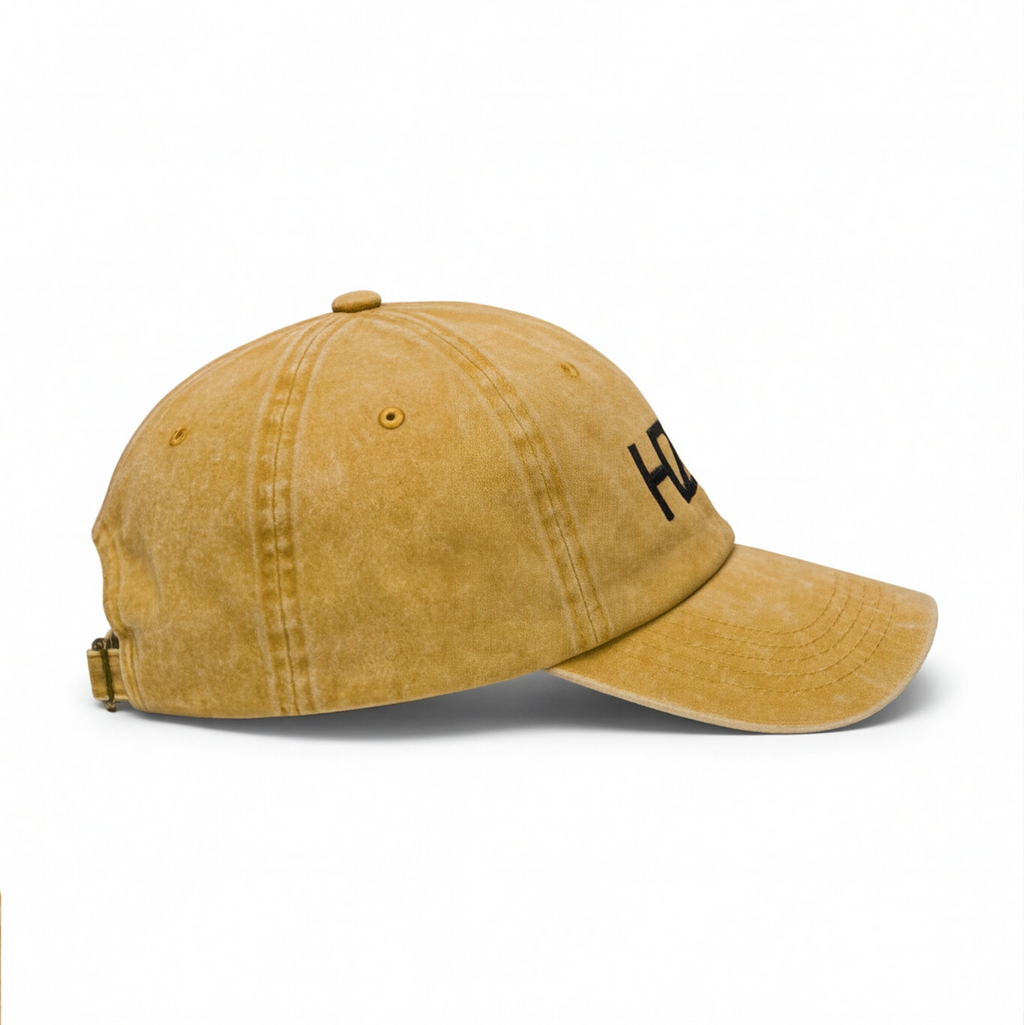 HZRD Washed Cap Mustard