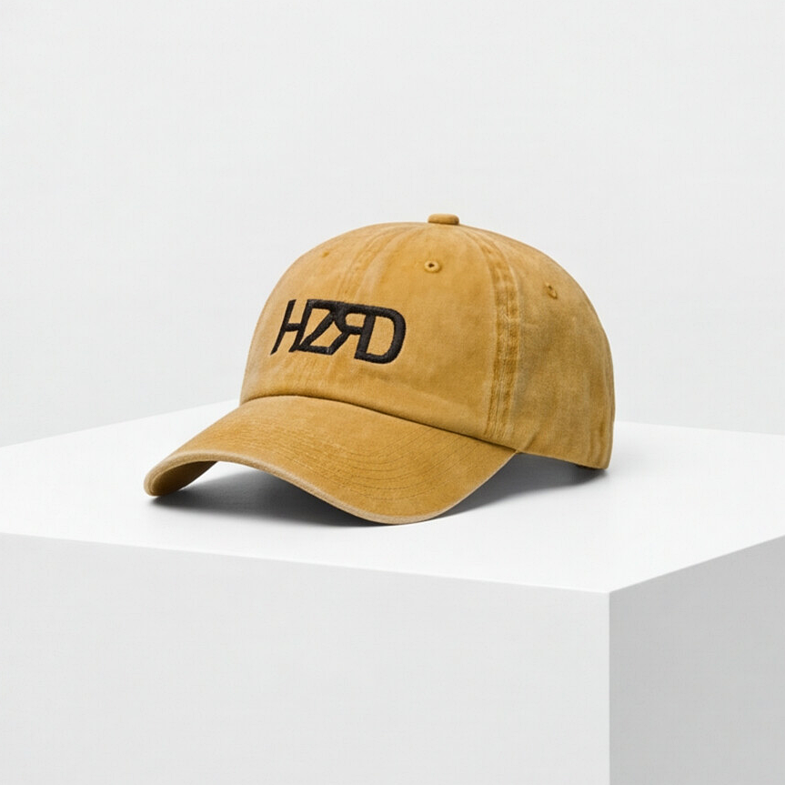 HZRD Washed Cap Mustard
