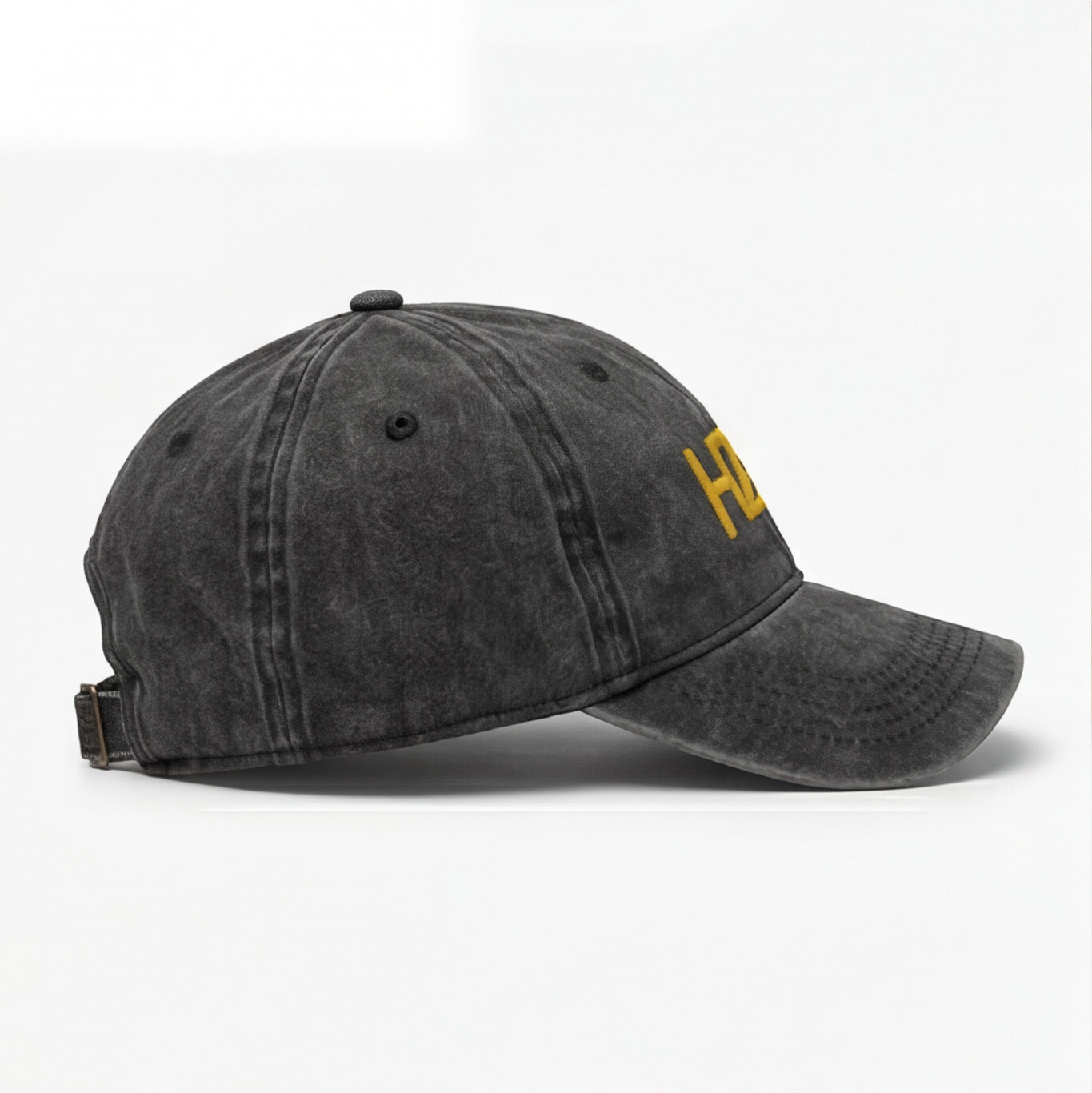 HZRD Washed Cap Black