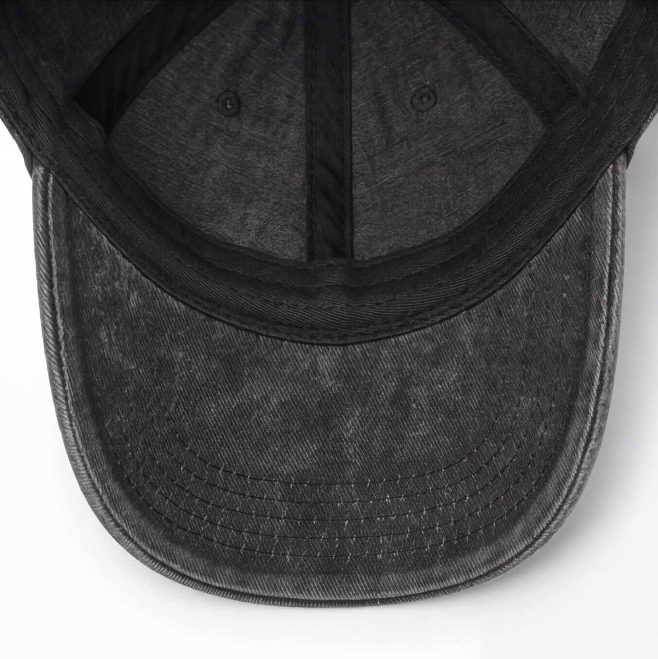HZRD Washed Cap Black