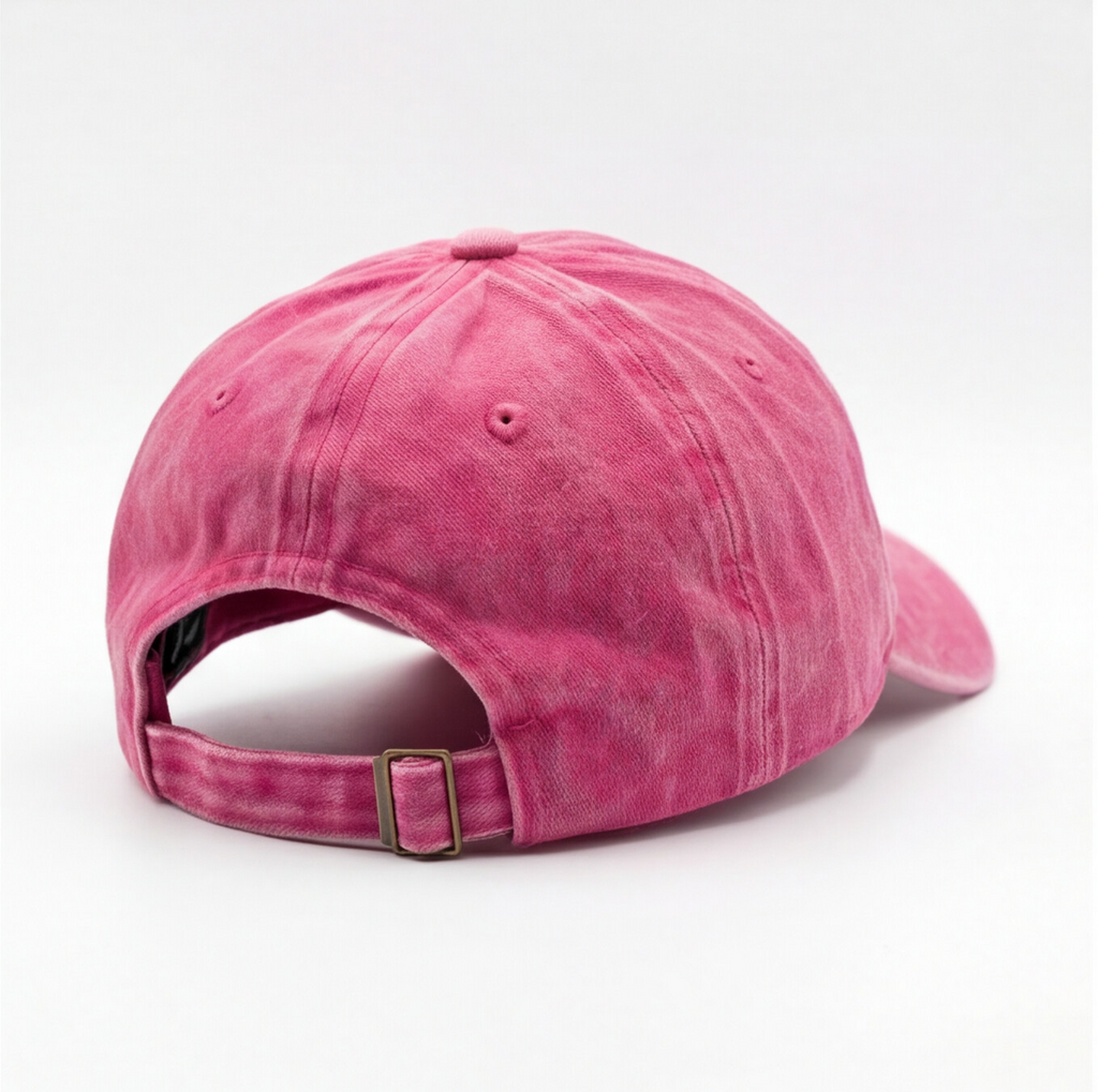 HZRD Washed Cap Fuchsia