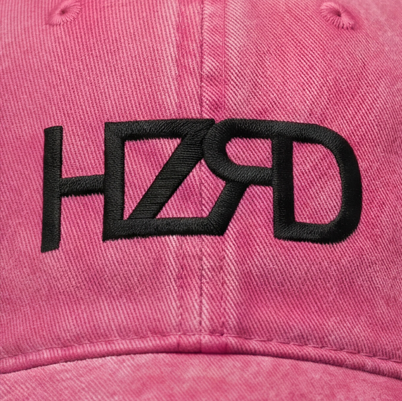HZRD Washed Cap Fuchsia