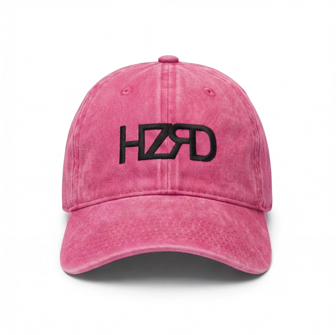 HZRD Washed Cap Fuchsia