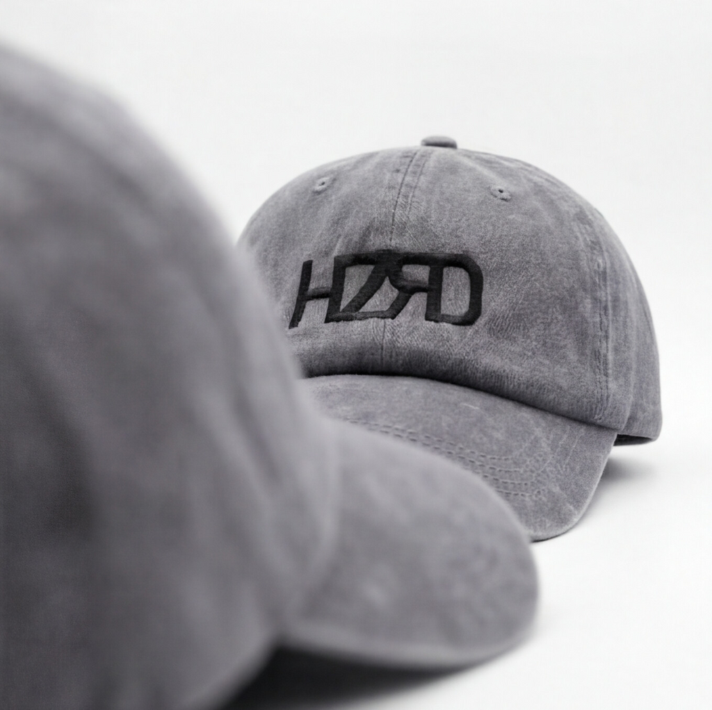 HZRD Washed Cap Grey
