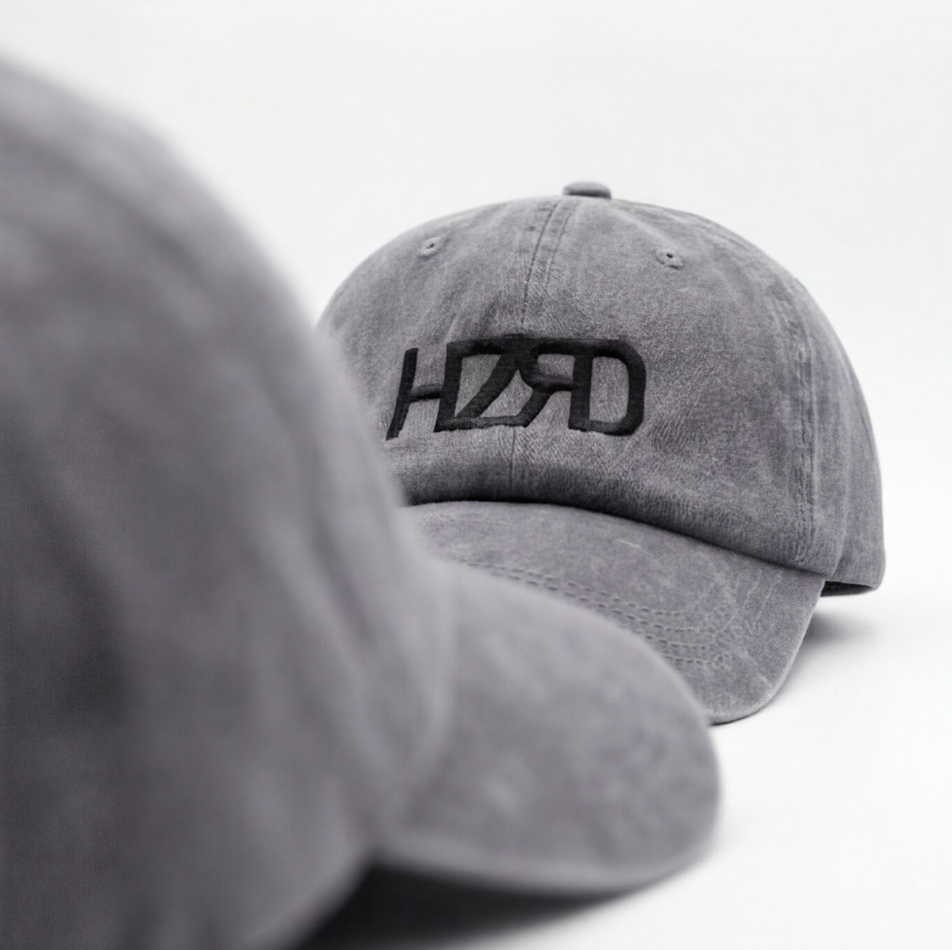 HZRD Washed Cap Grey
