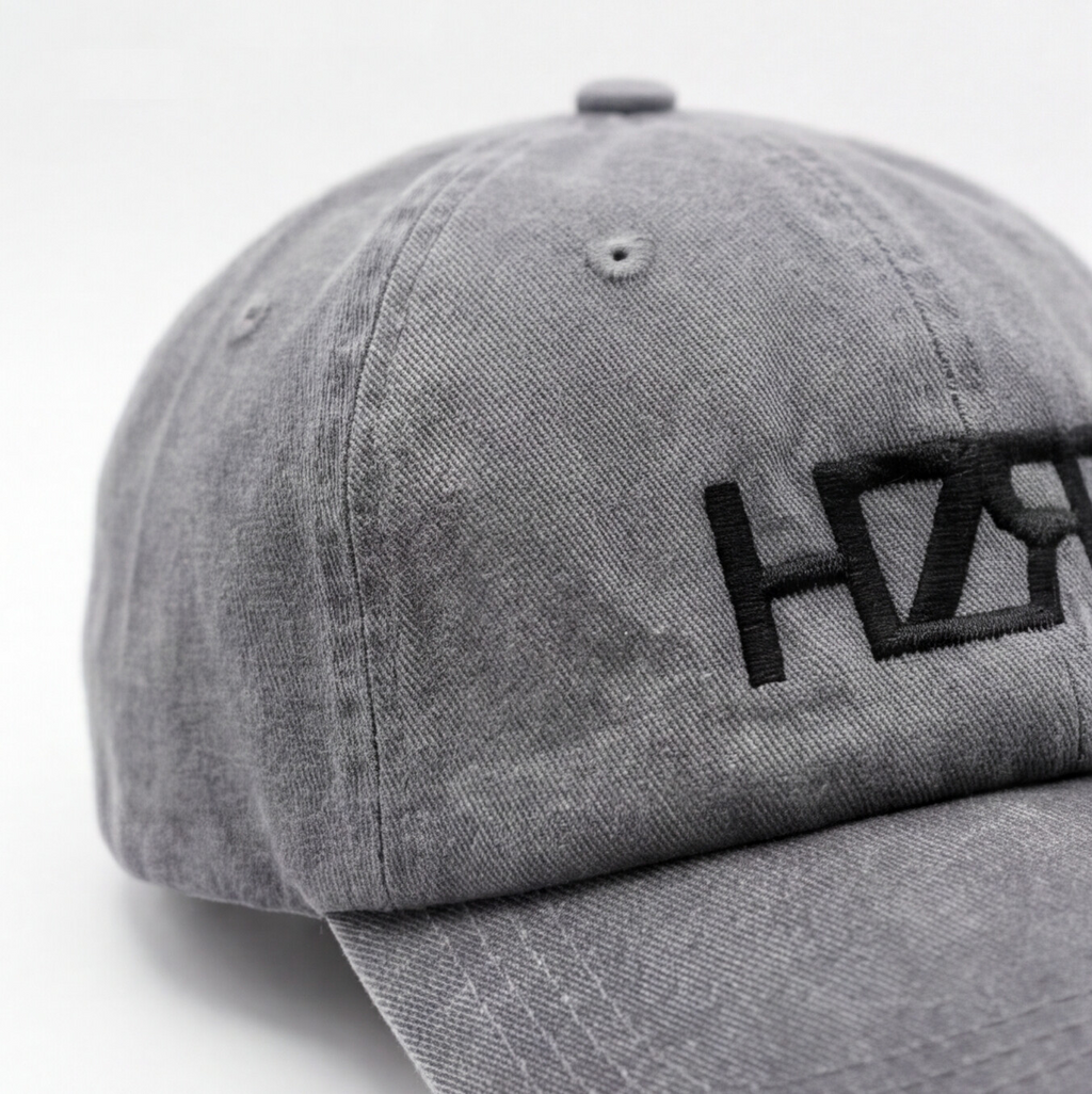 HZRD Washed Cap Grey
