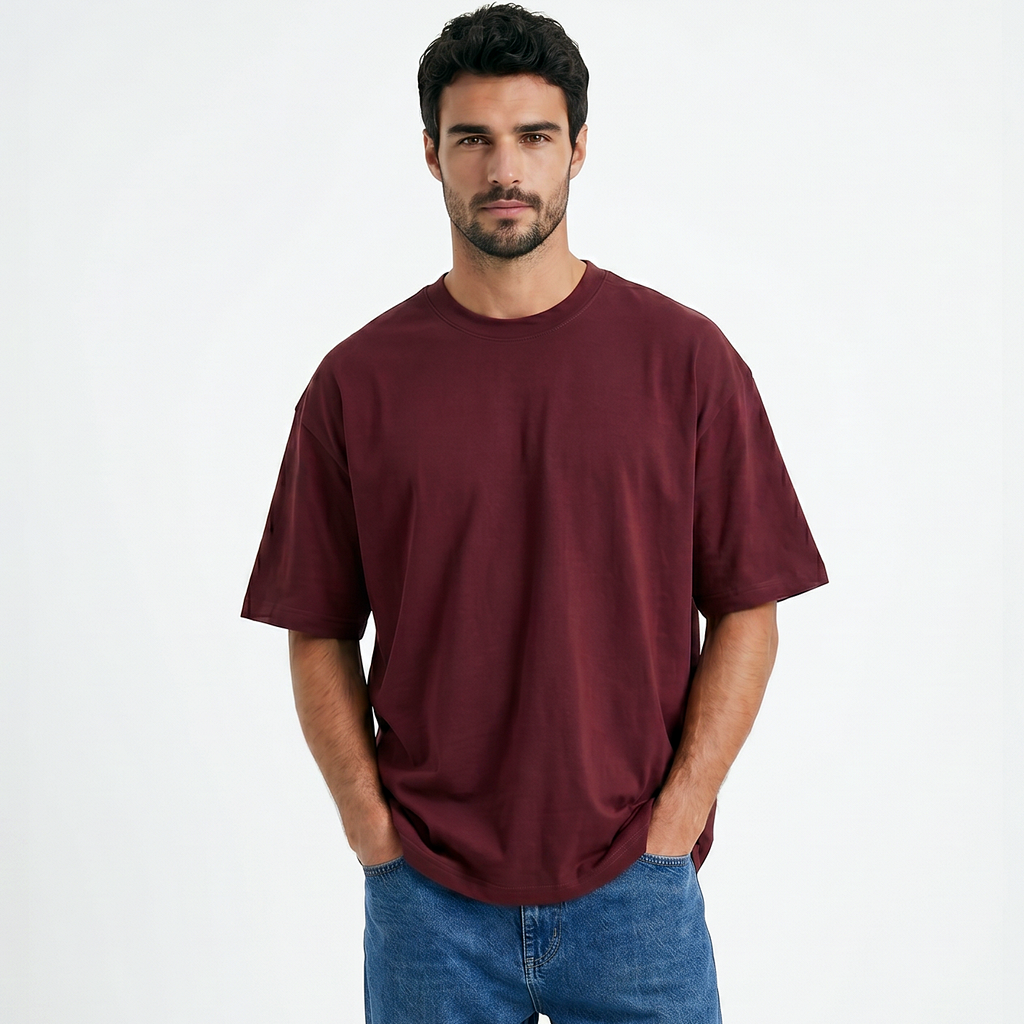 Good/Bad Graphic Tee - Burgundy