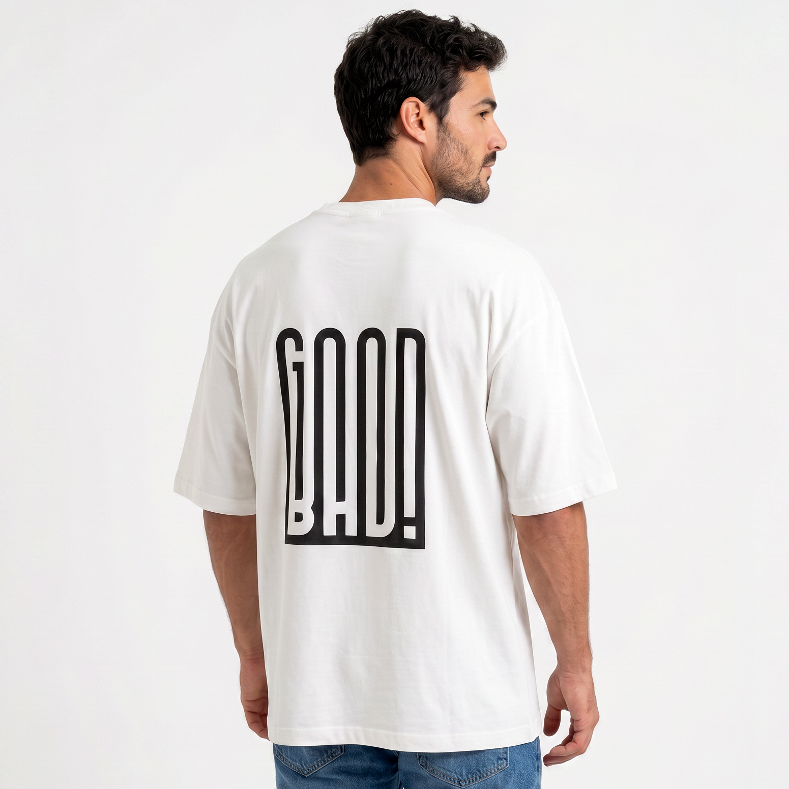 Good/Bad Graphic Tee - White