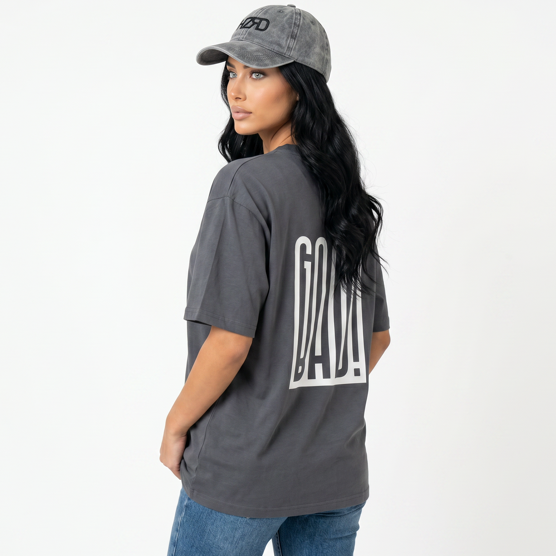 Good/Bad Graphic Tee - Dark Gray