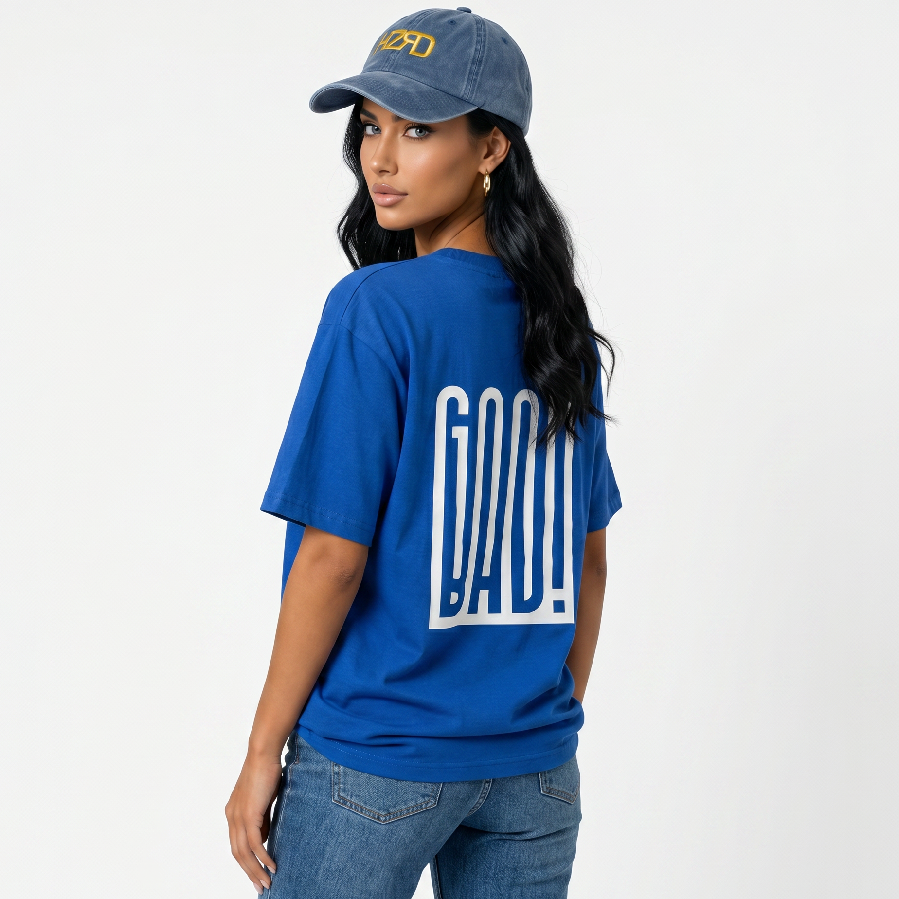 Good/Bad Graphic Tee - Blue