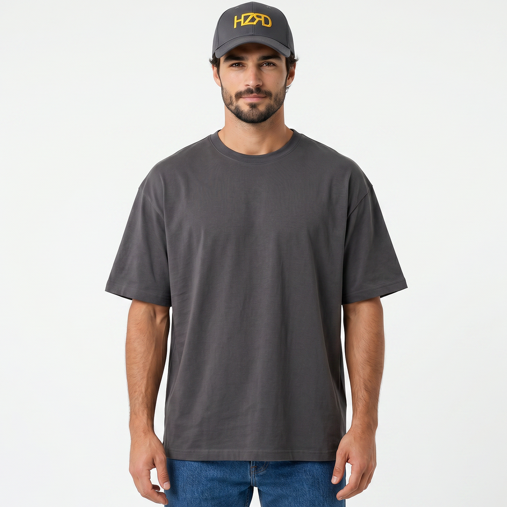 HZRD Oversized Tee - Gray