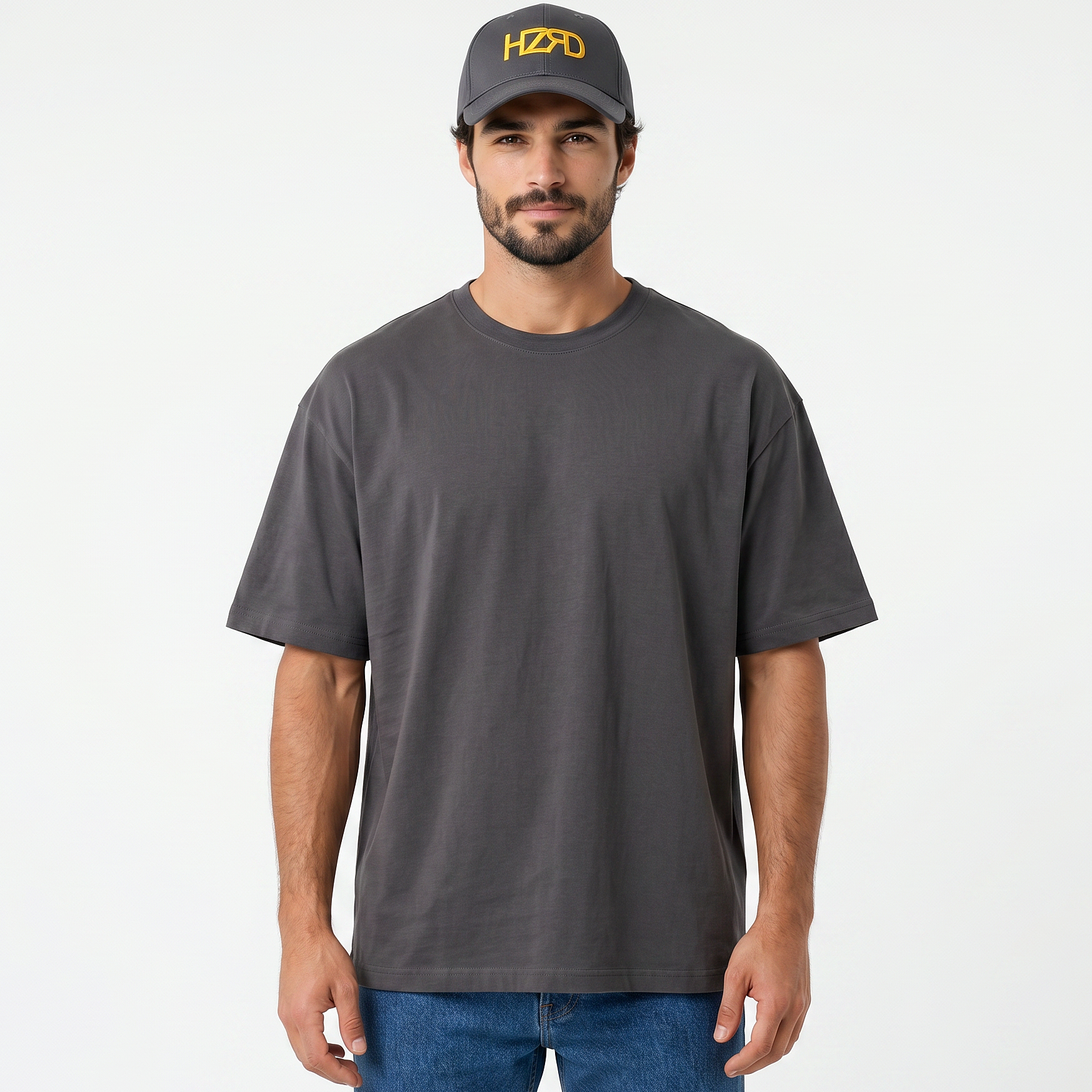 HZRD Oversized Tee - Gray