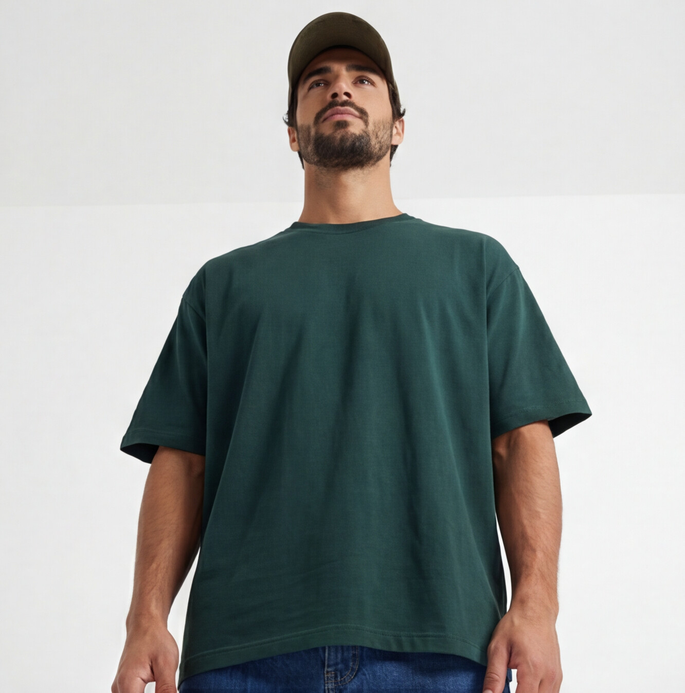 HZRD Oversized Tee - Forest Green