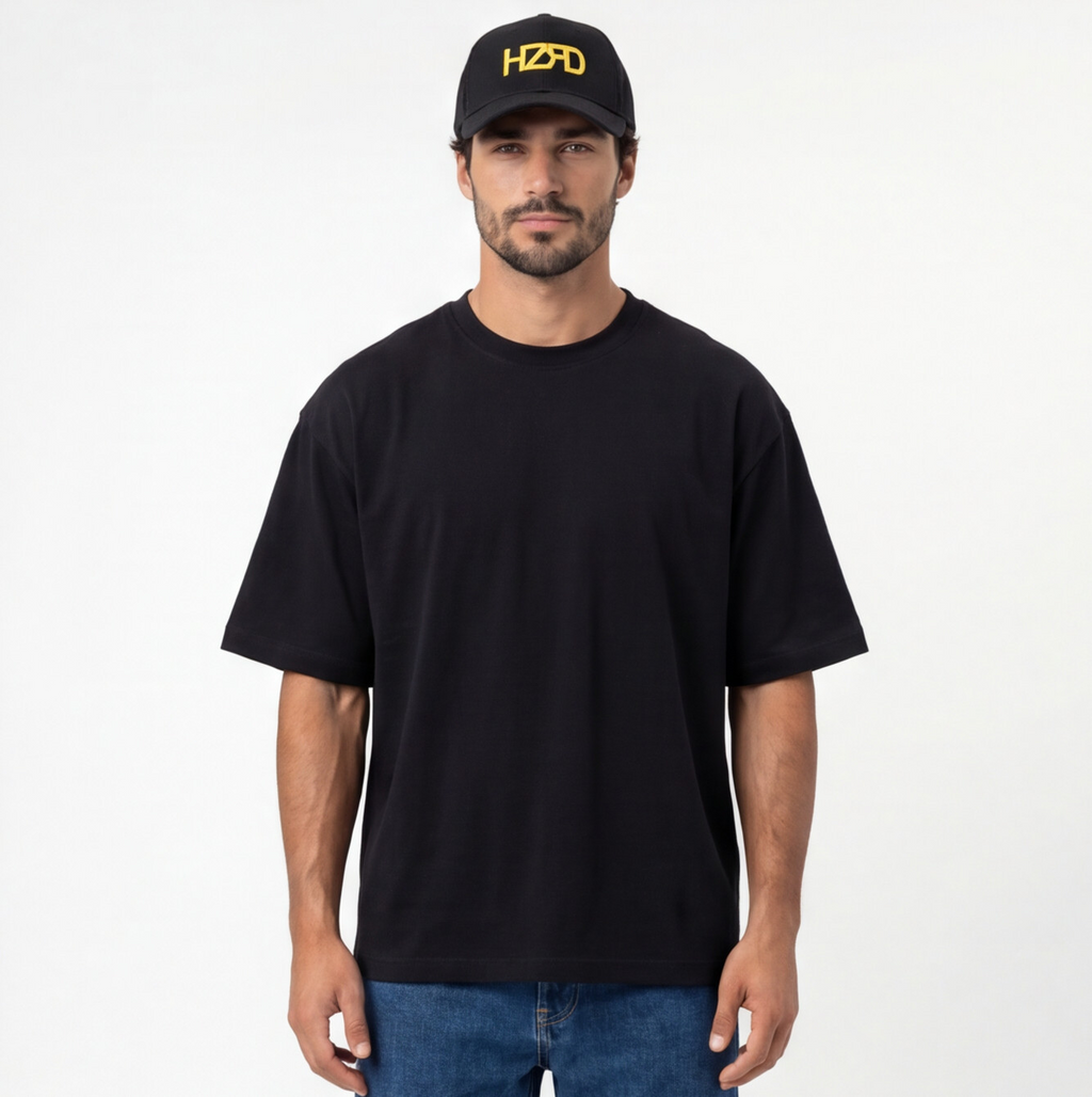 HZRD Oversized Tee - Black