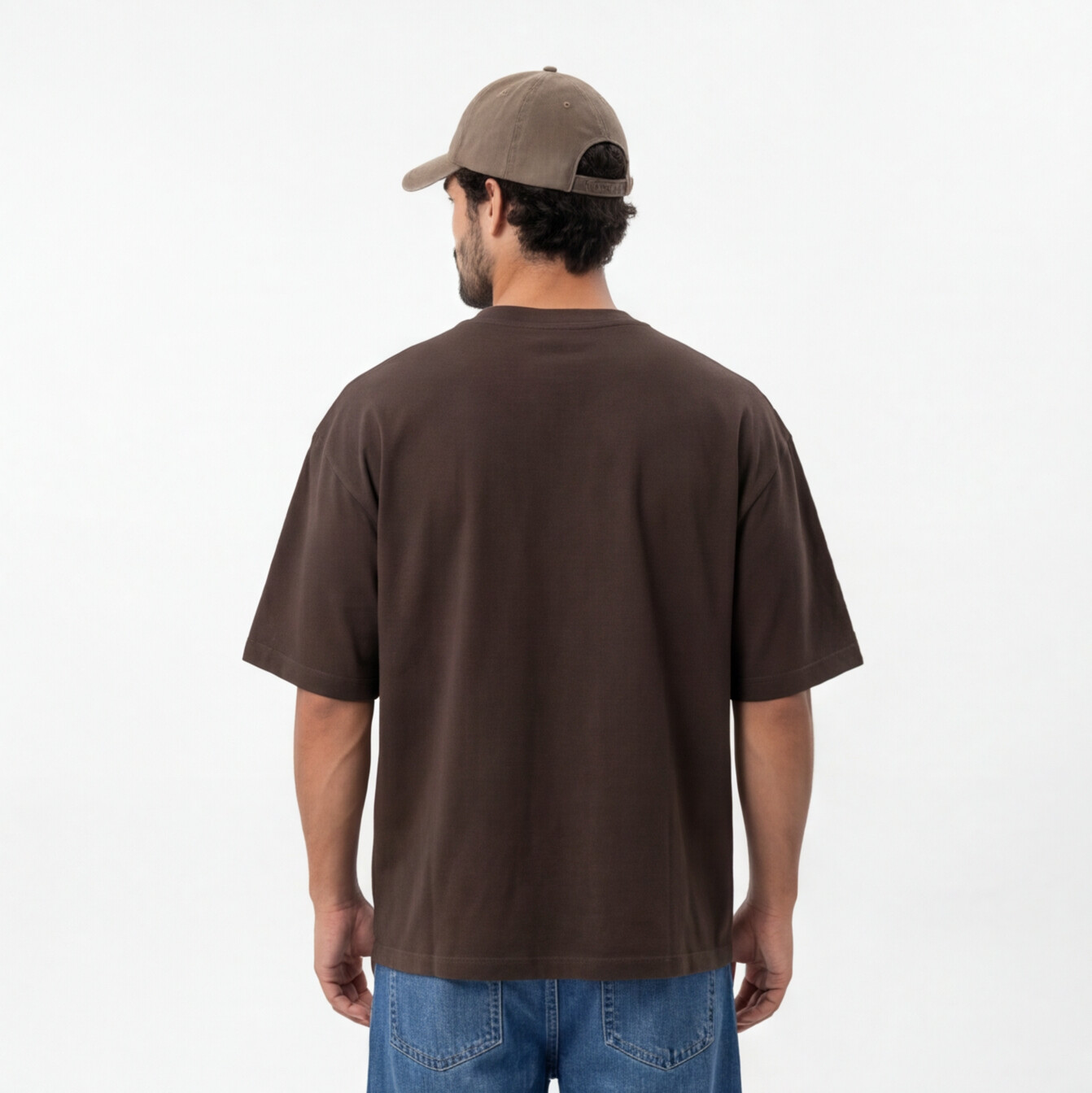 HZRD Oversized Tee - Brown