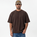 HZRD Oversized Tee - Brown