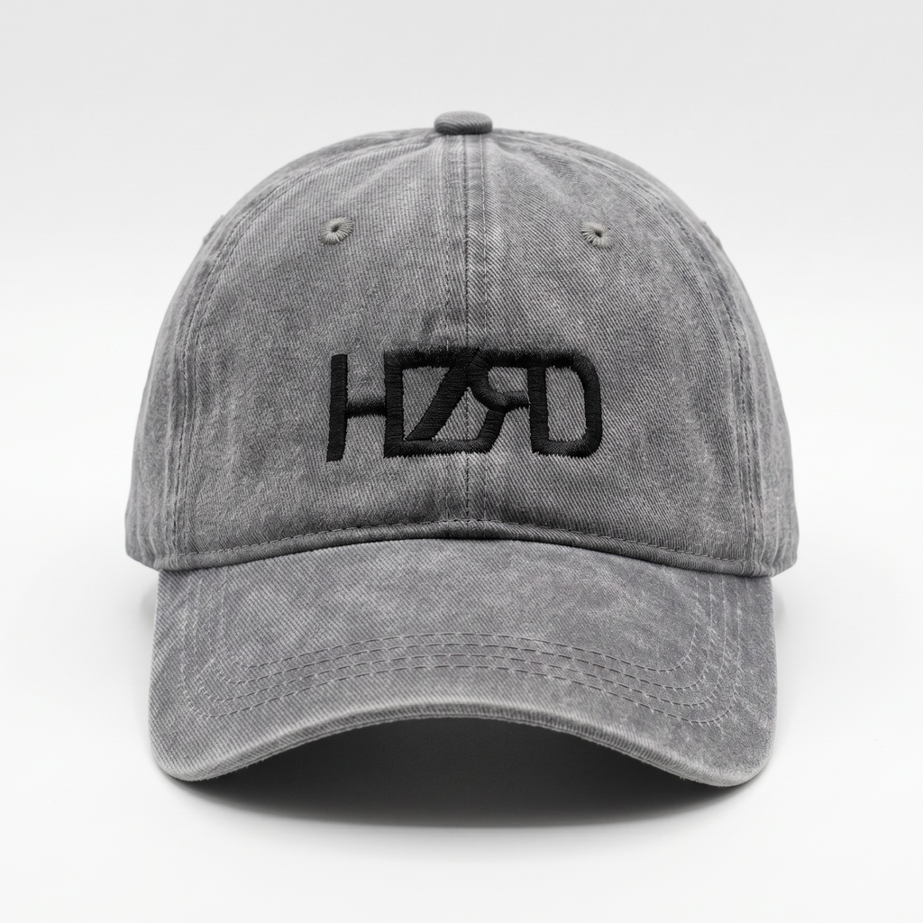HZRD Washed Cap - Grey