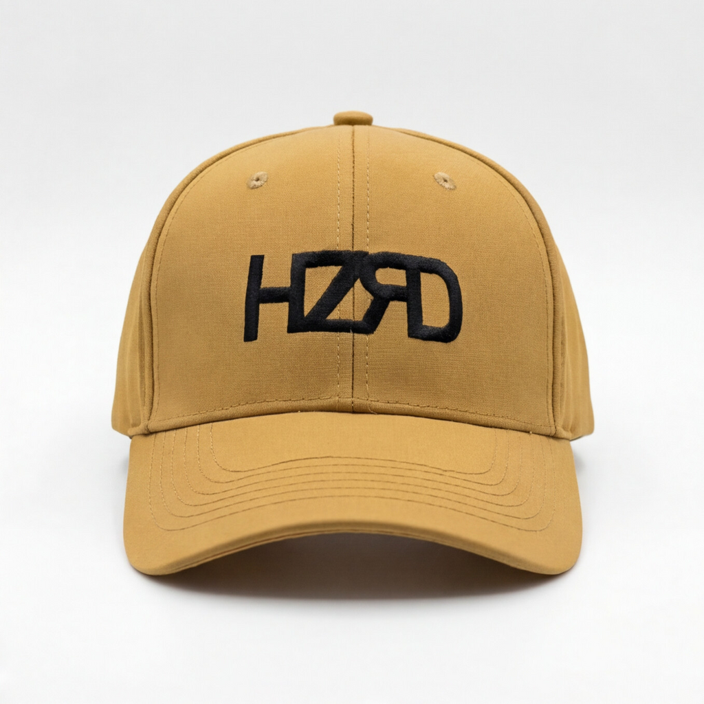 HZRD Waterproof Cap Mustard - front view